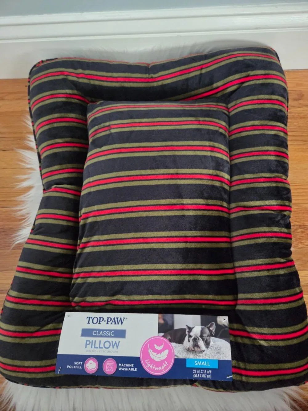 Top Paw Pillow Dog Bed